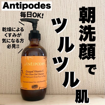 ゴスペル グロウスキン C ジェルクレンザー/Antipodes/その他洗顔料を使ったクチコミ(1枚目)