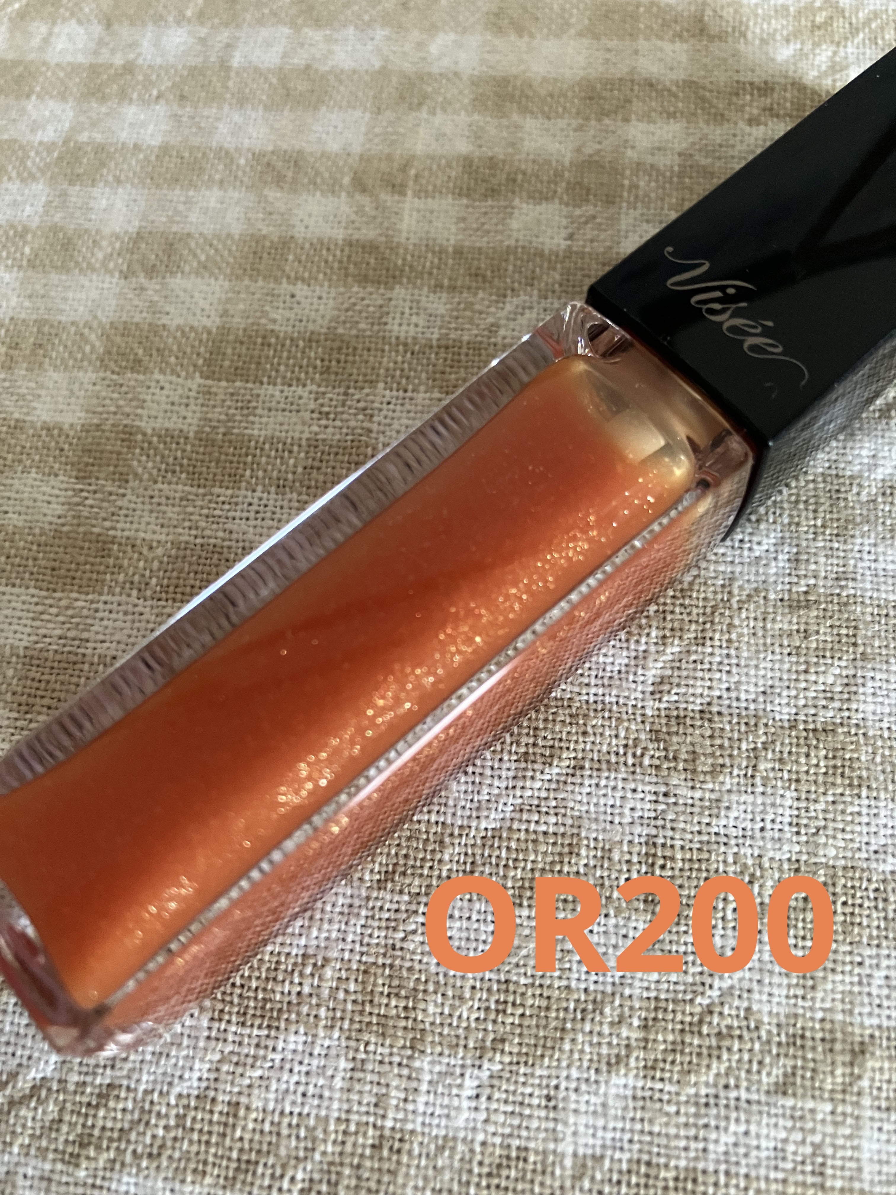 エッセンス リッププランパー OR200 シアーオレンジ/Visée/リッププランパーを使ったクチコミ（3枚目）