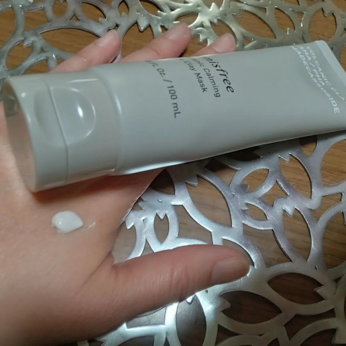 ヴォルカニック カーミング ポア クレイマスク/innisfree/洗い流すパック・マスクを使ったクチコミ（2枚目）