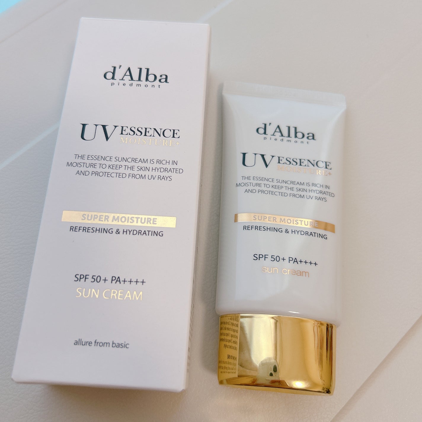 スーパーモイスチャーエッセンスサンクリーム/ダルバ/日焼け止めクリームを使ったクチコミ(1枚目)