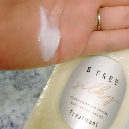 シャンプー シルキースムース/トリートメント シルキースムース /S FREE/市販シャンプーを使ったクチコミ(4枚目)