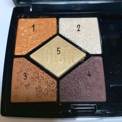 サンク クルール 617 ラッキー スター/Dior/アイシャドウパレットの画像