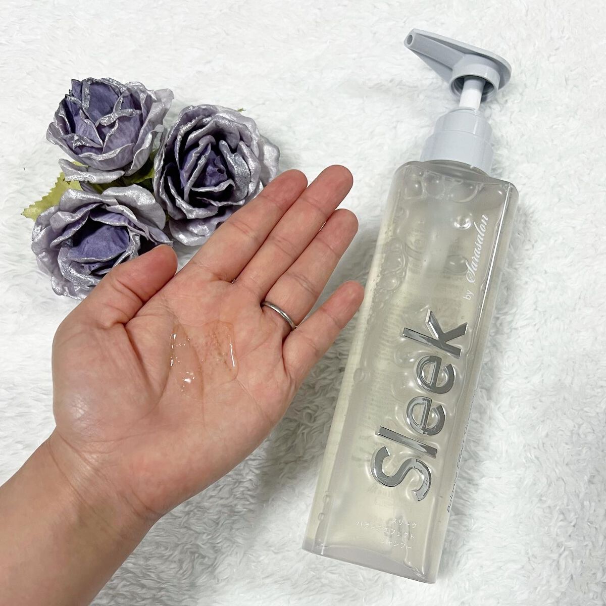 バランスエフェクトシャンプー/トリートメント/スリーク by サラサロン/市販シャンプーを使ったクチコミ(2枚目)