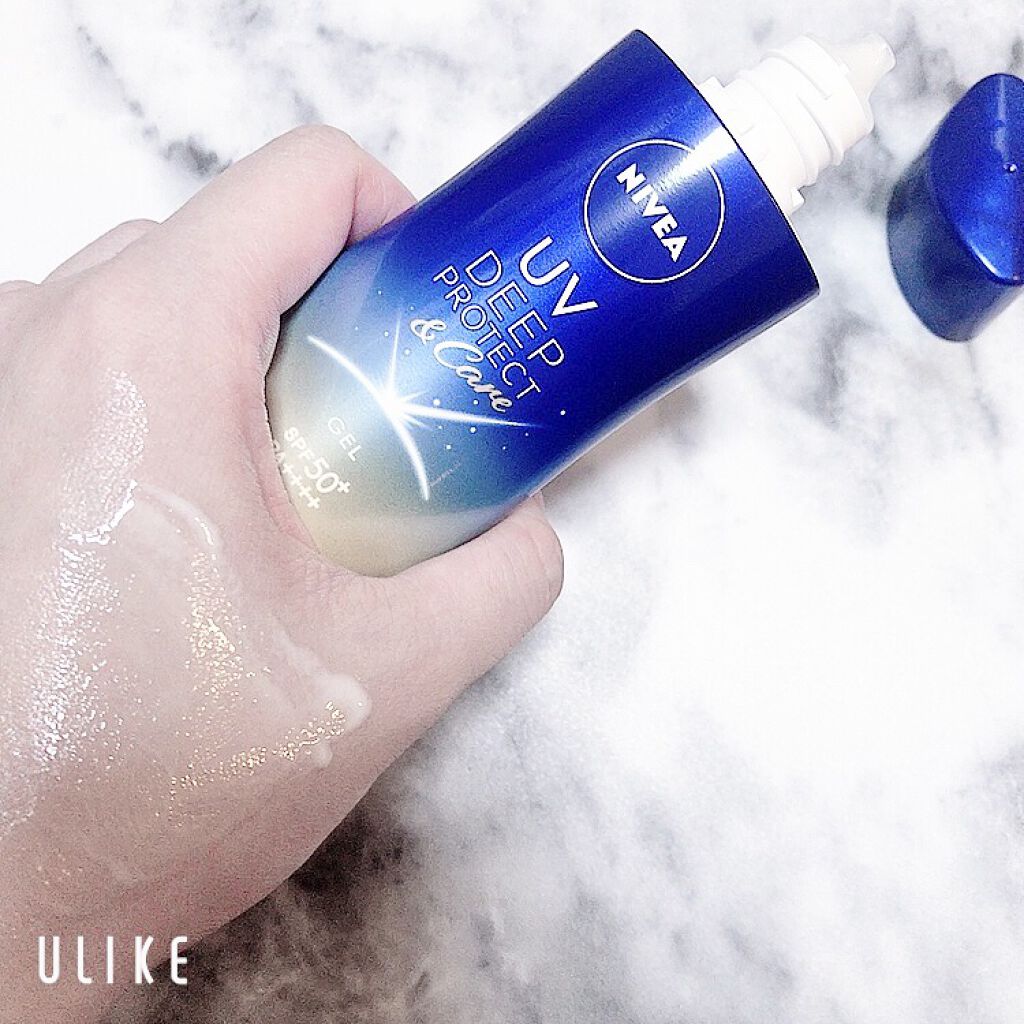 ニベアUV ディープ プロテクト＆ケア ジェル/ニベア/日焼け止めジェルを使ったクチコミ（3枚目）