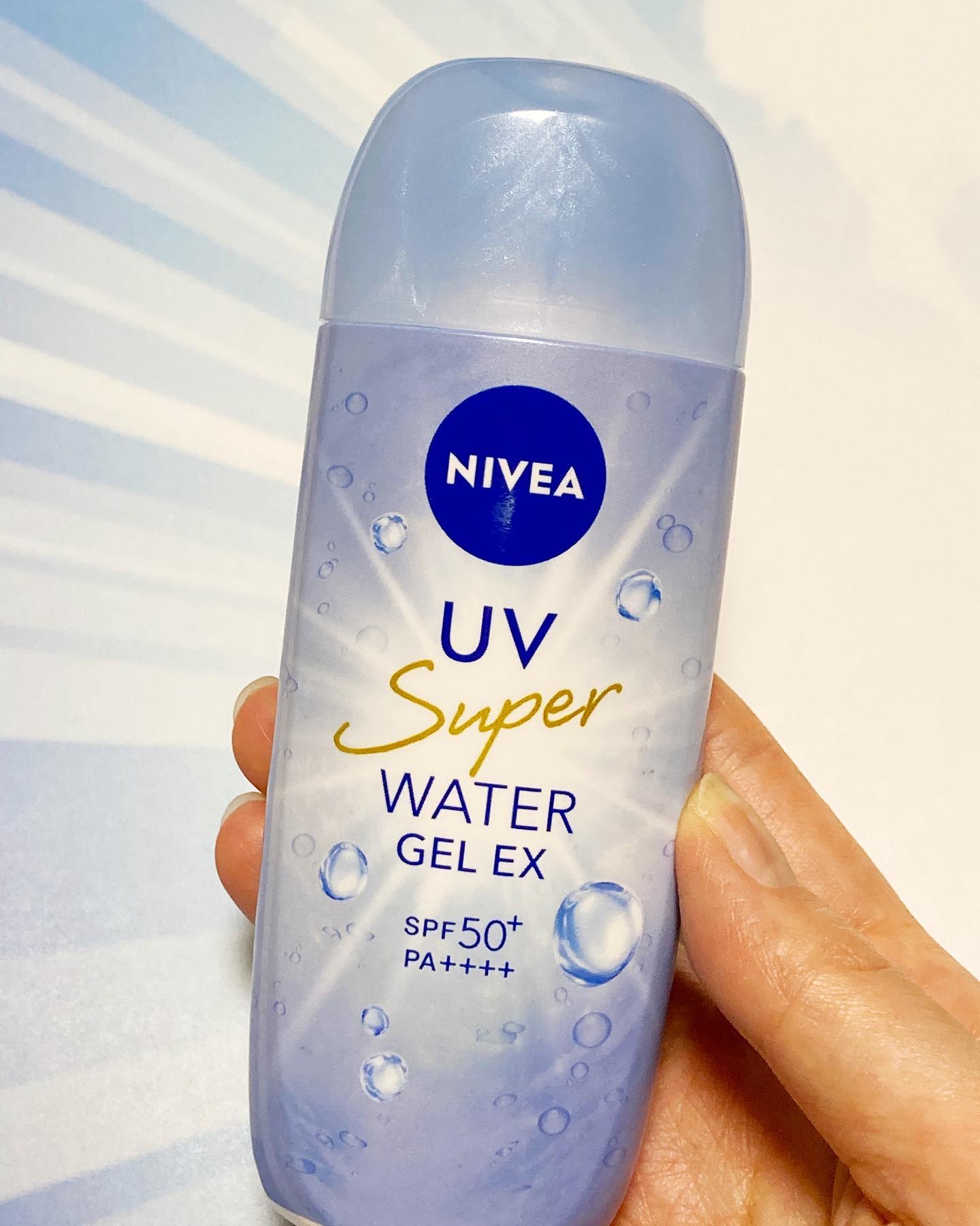 ニベアUV ウォータージェルEX/ニベア/日焼け止めジェルを使ったクチコミ（2枚目）