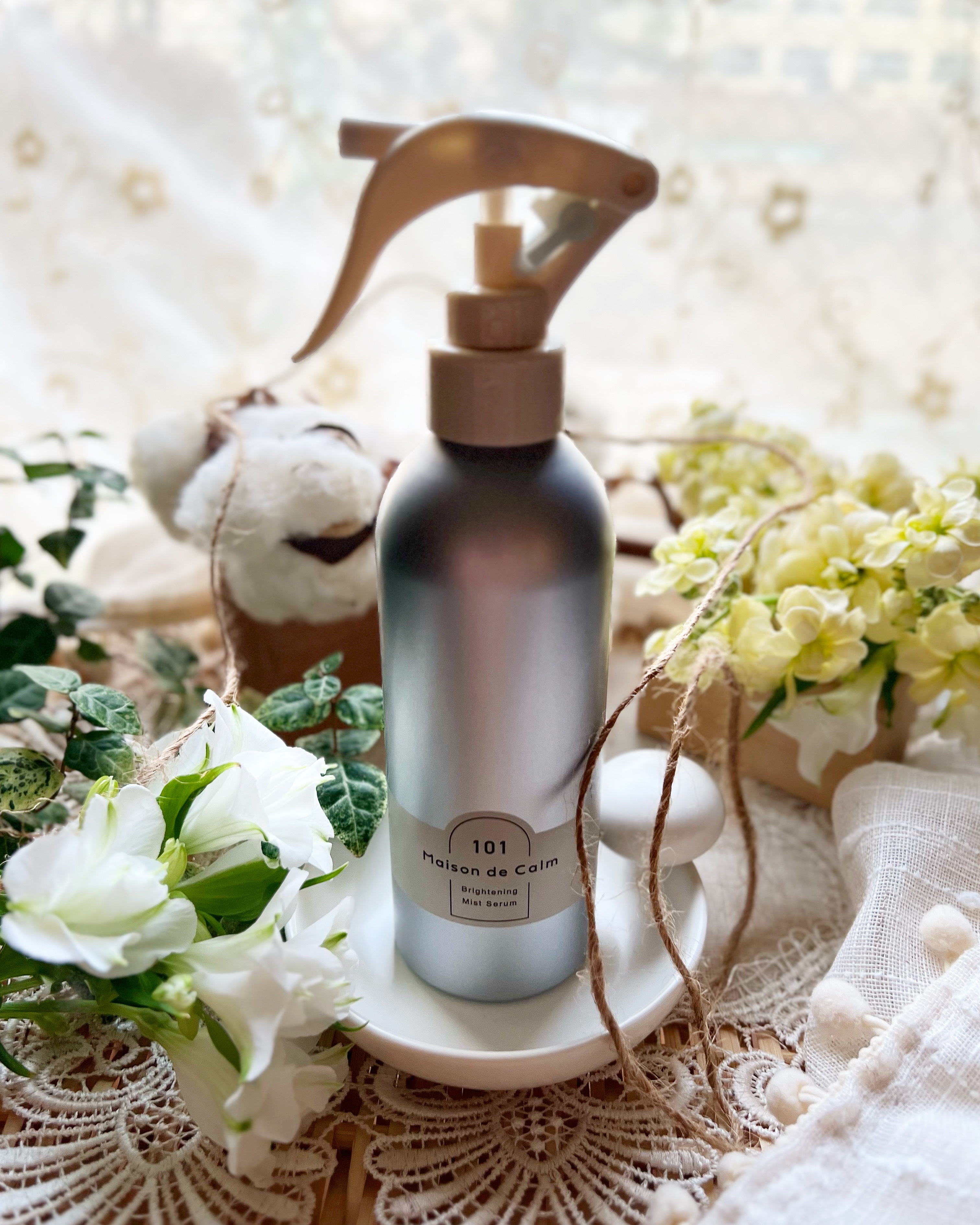 メゾン ド カーム ブライトニング ミストセラム/ナリスアップ/ボディローションを使ったクチコミ（3枚目）