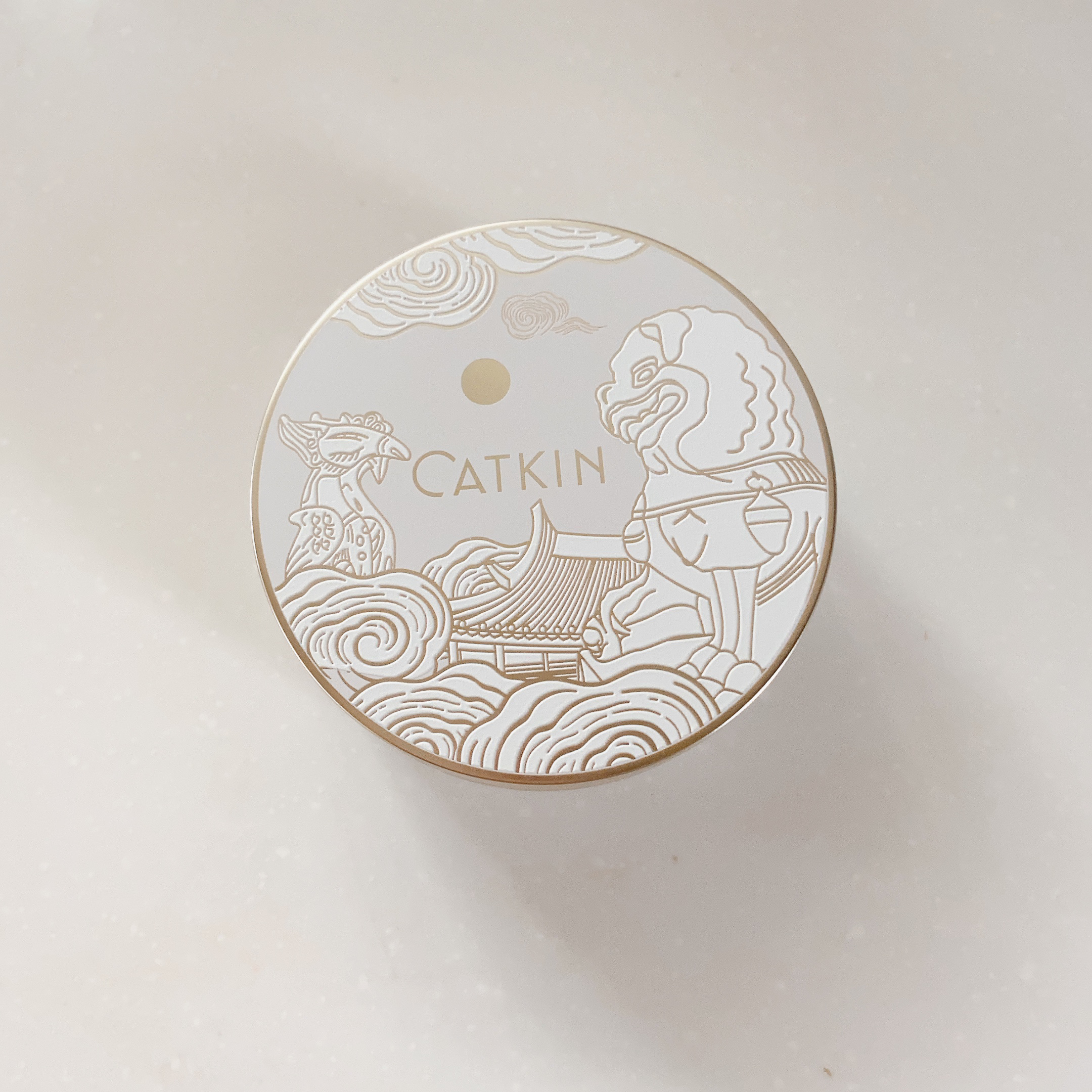 浮生若夢シリーズ フロストルースパウダー/CATKIN/ルースパウダーを使ったクチコミ（1枚目）