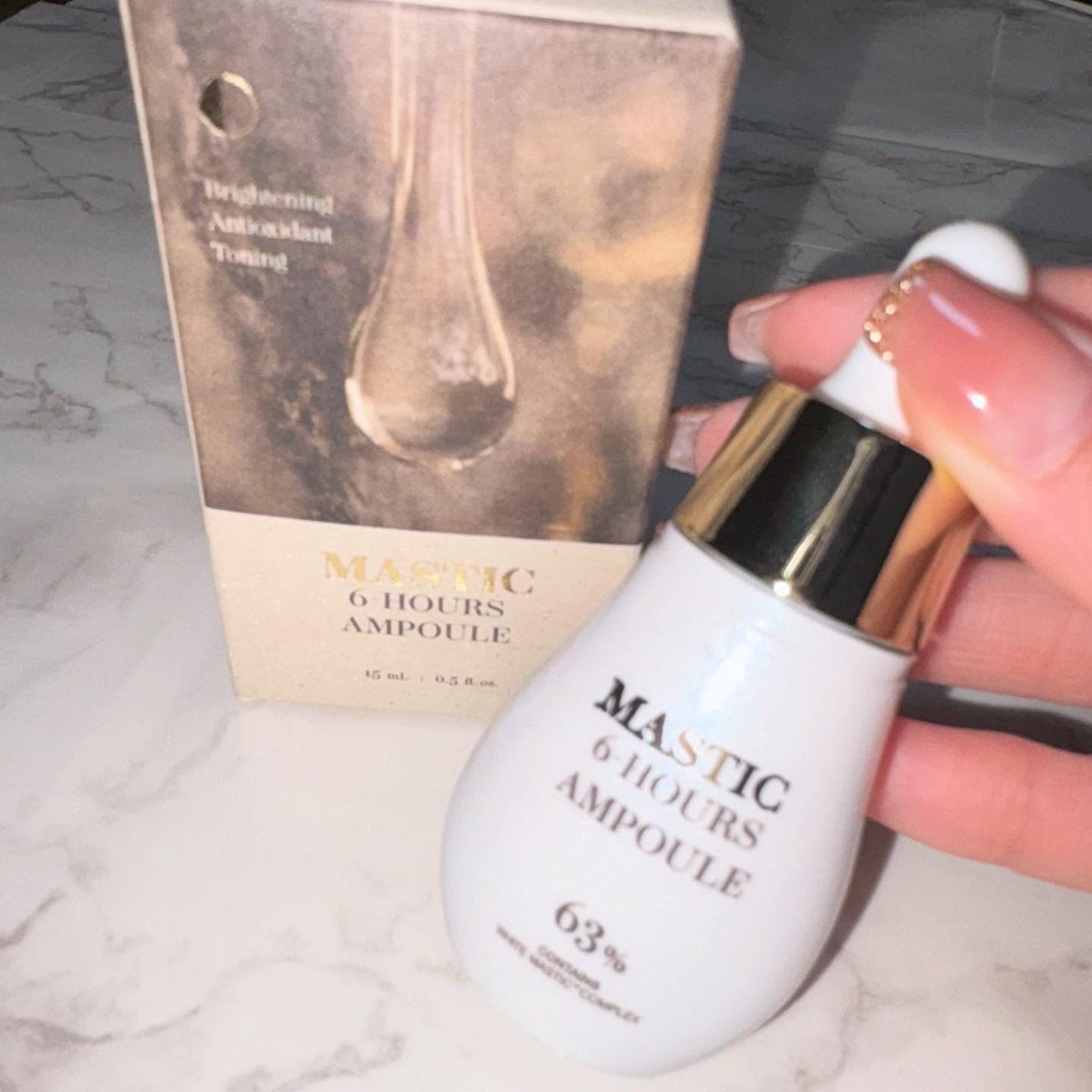 Mastic 6 Hours Ampoule /Mastina/美容液を使ったクチコミ(1枚目)