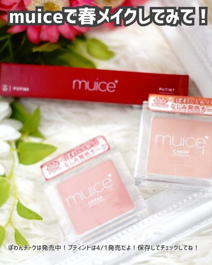 プティント/muice/リップティントを使ったクチコミ(5枚目)