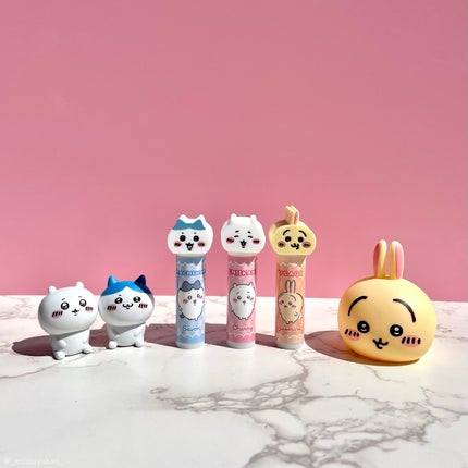 ちいかわ マスコット付きリップクリーム/RACE/リップクリームを使ったクチコミ(6枚目)