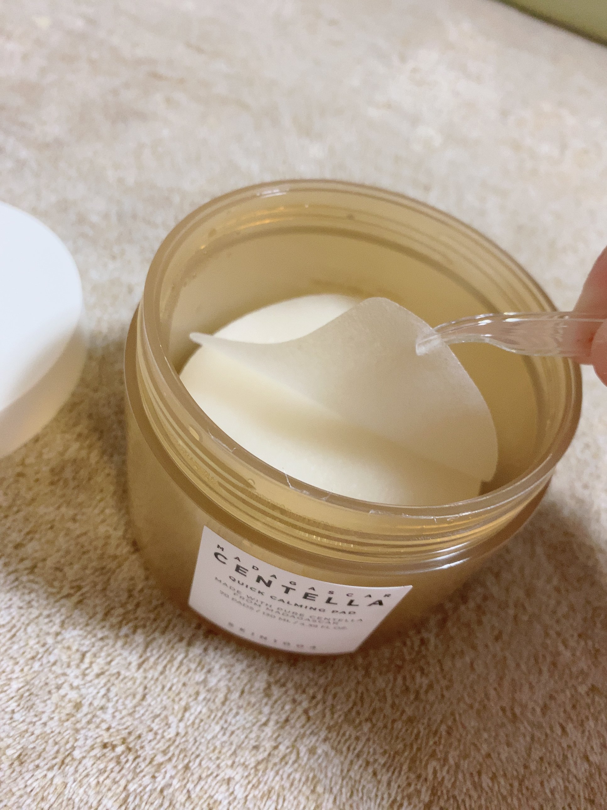 センテラ クイックカーミングパッド/SKIN1004/トナーパッドを使ったクチコミ（2枚目）