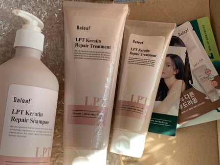 LPTケラチンリペアトリートメント/Daleaf/洗い流すヘアトリートメントを使ったクチコミ(1枚目)