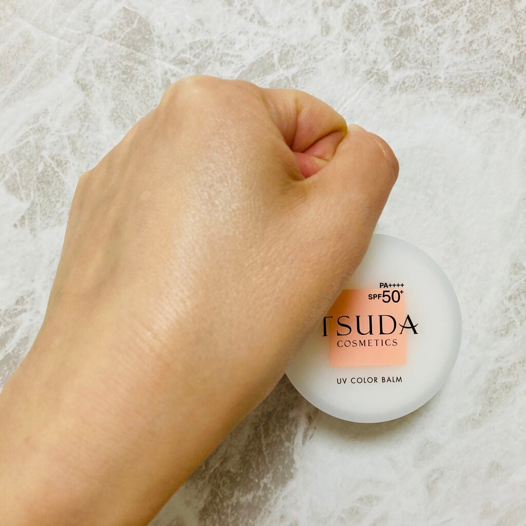 UVカラーバーム/TSUDA SETSUKO/フェイスバームを使ったクチコミ(4枚目)