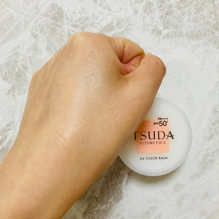 UVカラーバーム/TSUDA SETSUKO/フェイスバームを使ったクチコミ(4枚目)