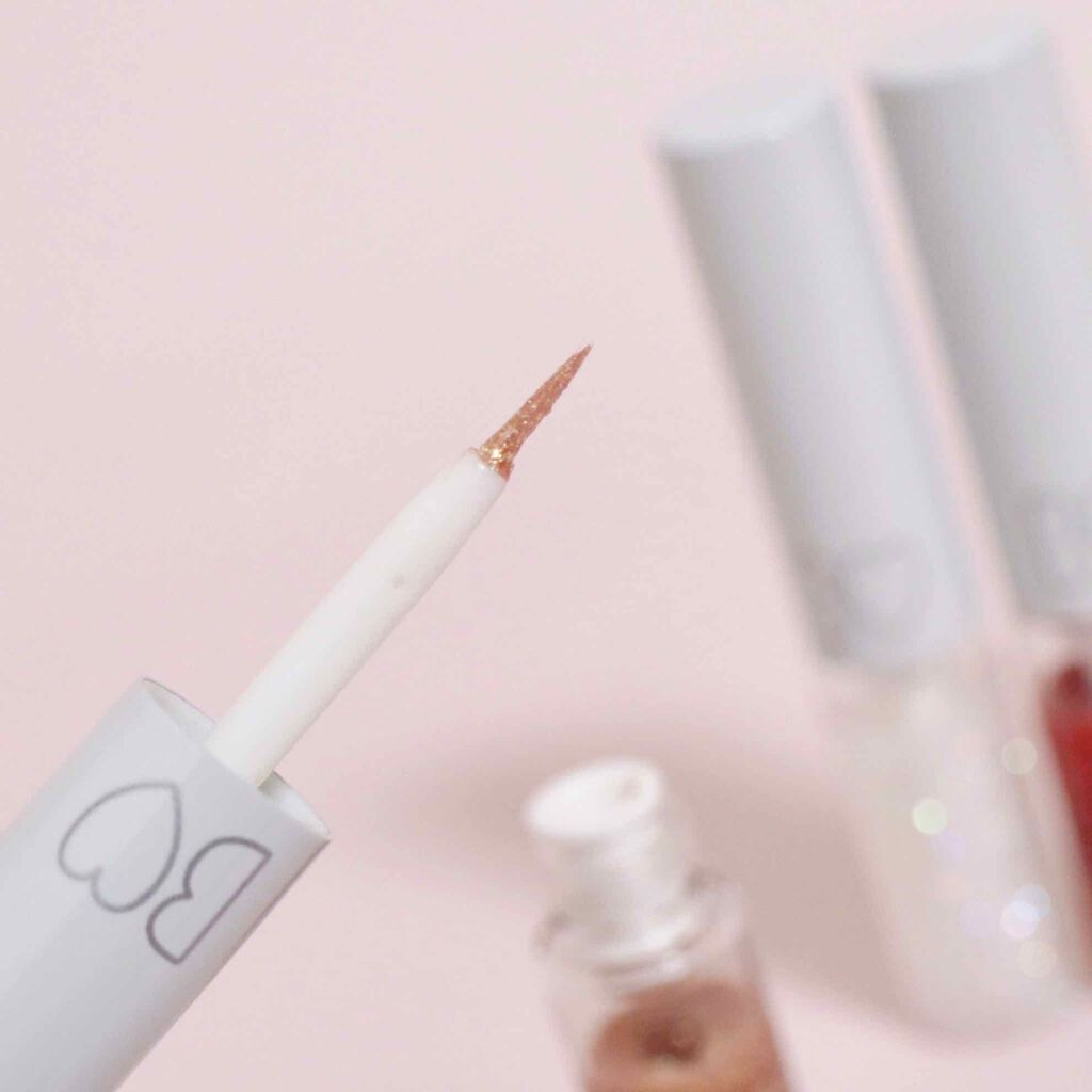 グリッターライナー/b idol/グリッターを使ったクチコミ（2枚目）