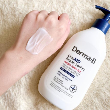 セラMD リペアローション/Derma:B/ボディローションを使ったクチコミ(4枚目)