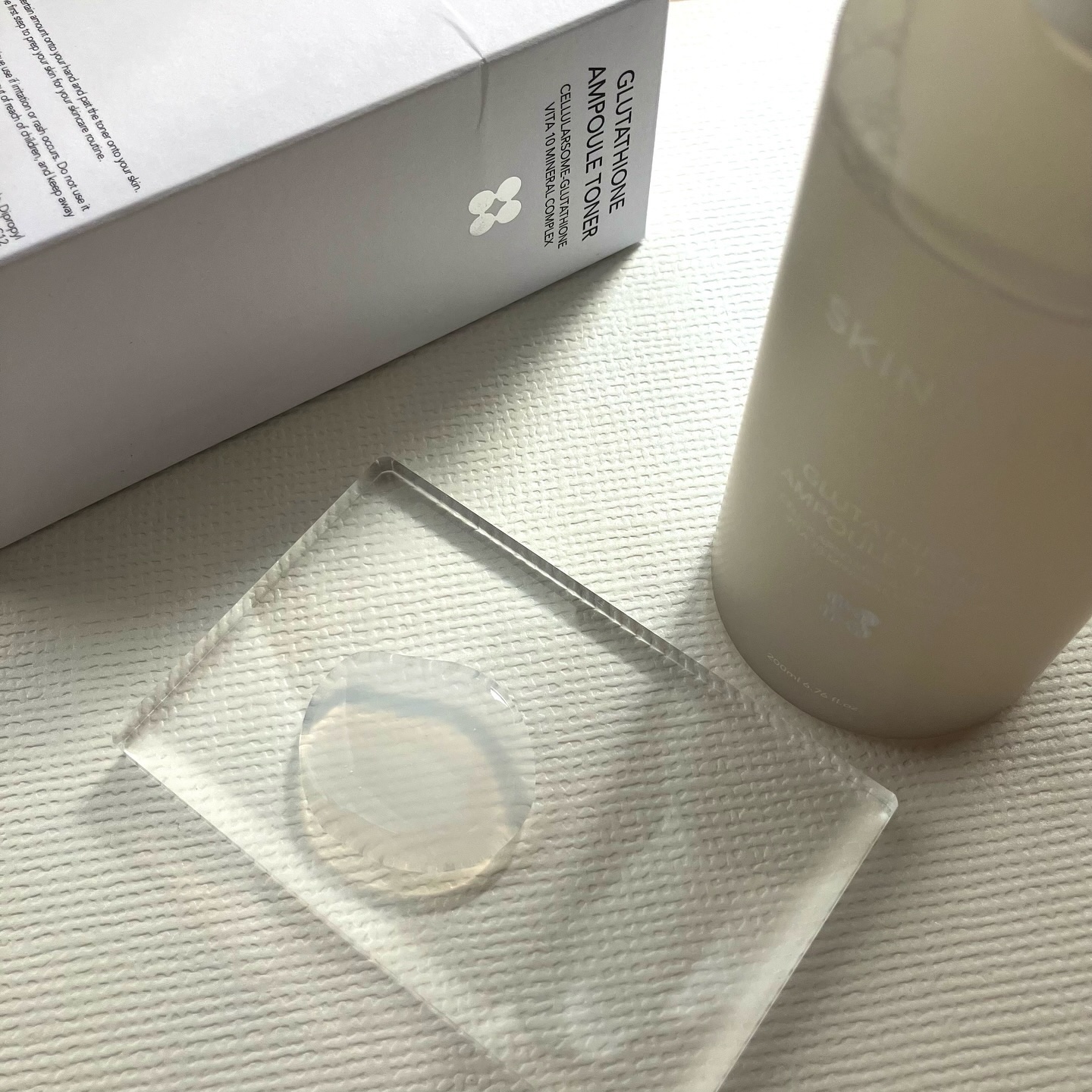 グルタチオンアンプルトナー/SKIN&LAB/化粧水を使ったクチコミ（2枚目）