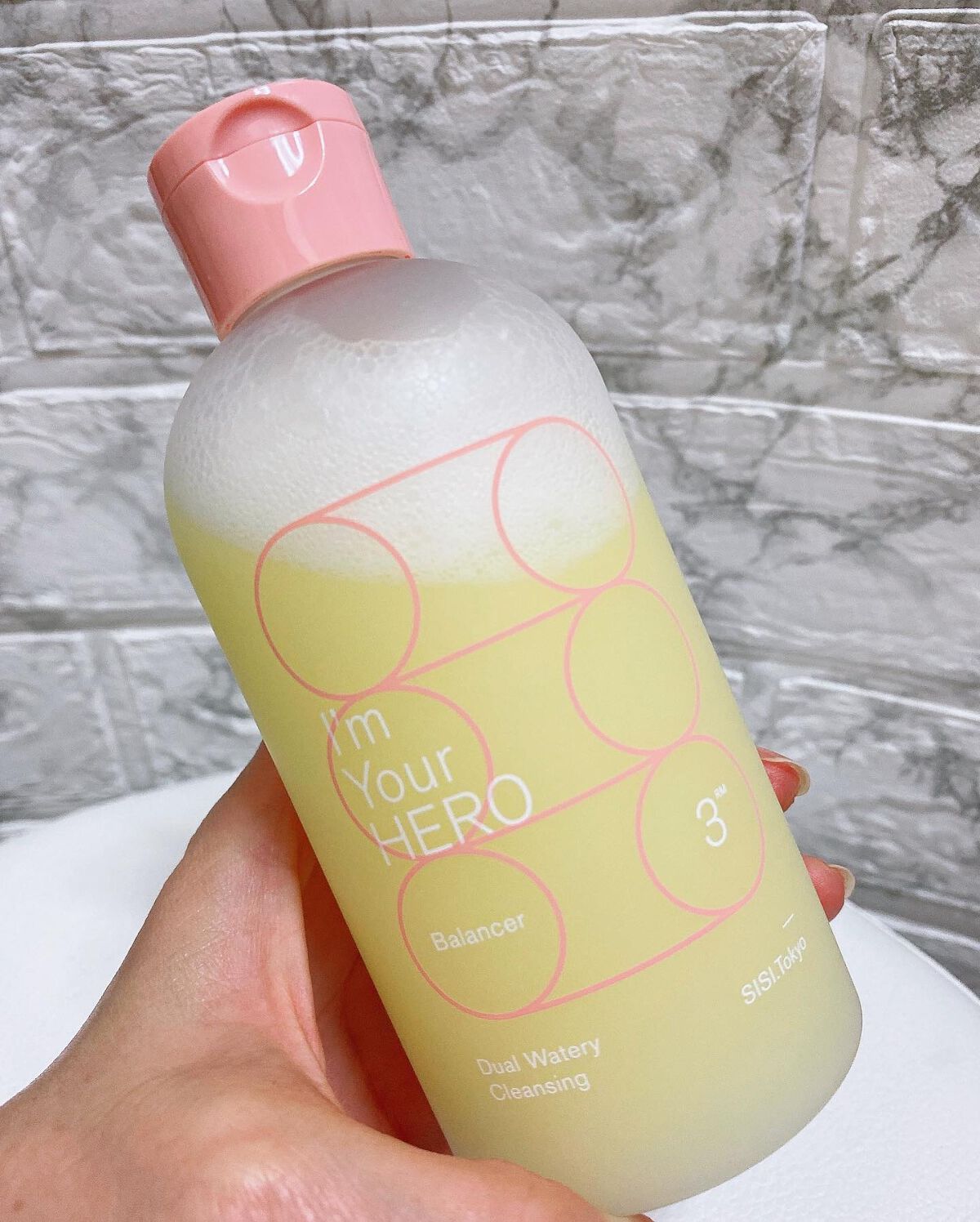 アイムユアヒーロー/SISI/クレンジングウォーターを使ったクチコミ(1枚目)