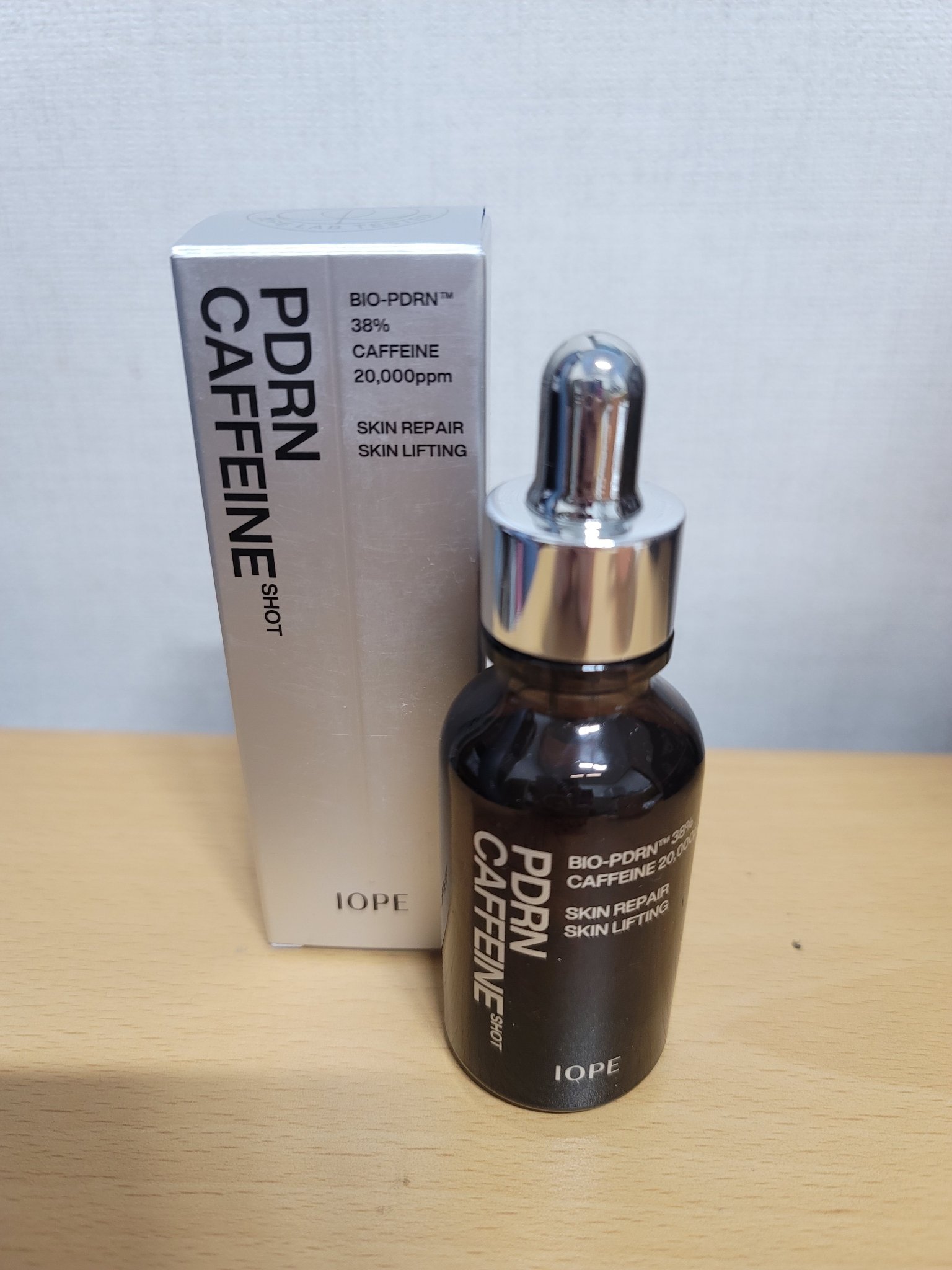 PDRNカフェインショット/IOPE/美容液を使ったクチコミ（1枚目）