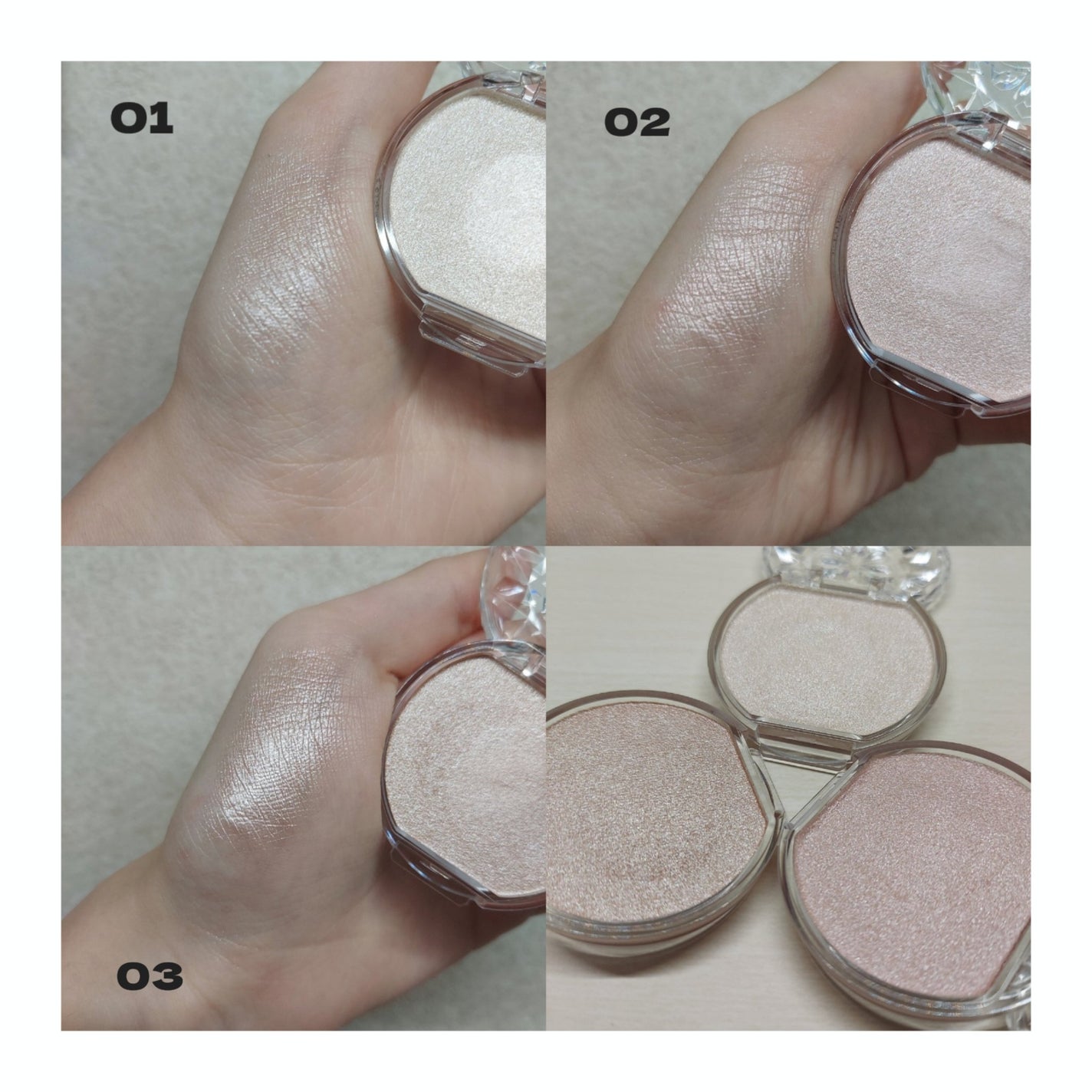 むにゅっとハイライター/キャンメイク/クリームハイライトを使ったクチコミ(5枚目)