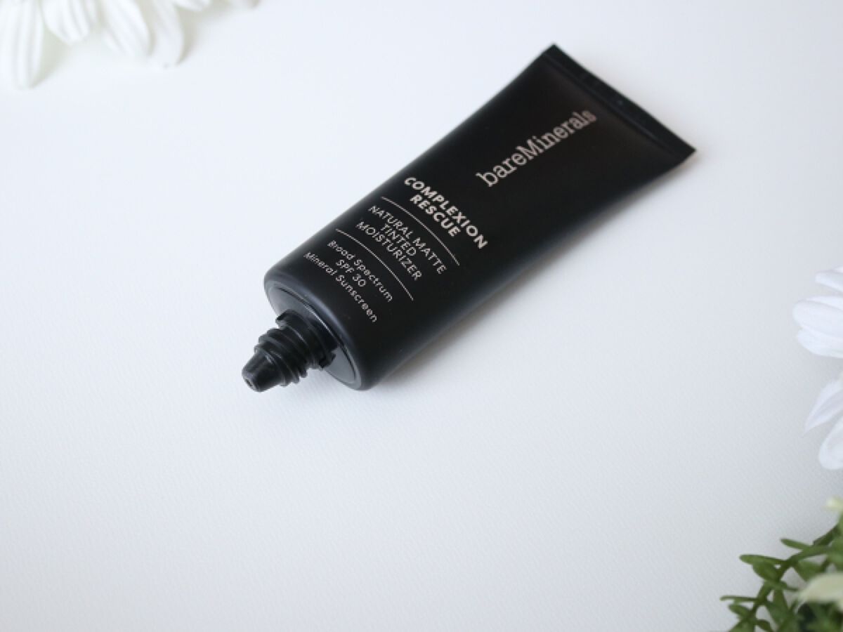 CR ナチュラル マット モイスチャライザー/bareMinerals/クリーム・エマルジョンファンデーションを使ったクチコミ(2枚目)