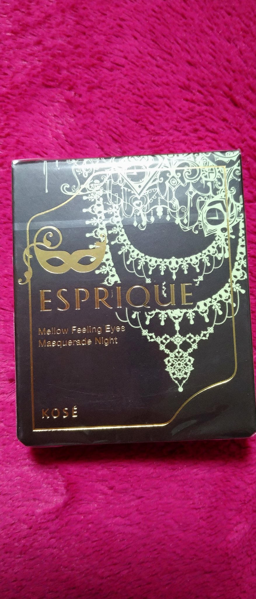 メロウ フィーリング アイズ マスカレード ナイト/ESPRIQUE/アイシャドウパレットを使ったクチコミ（1枚目）