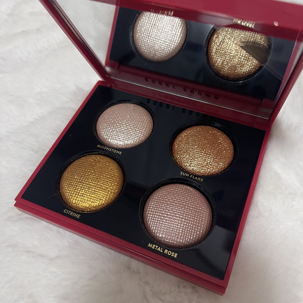 リュクス アイシャドウ クォード（STRUCK BY LUXE COLLECTION）/BOBBI BROWN/アイシャドウパレットを使ったクチコミ（2枚目）