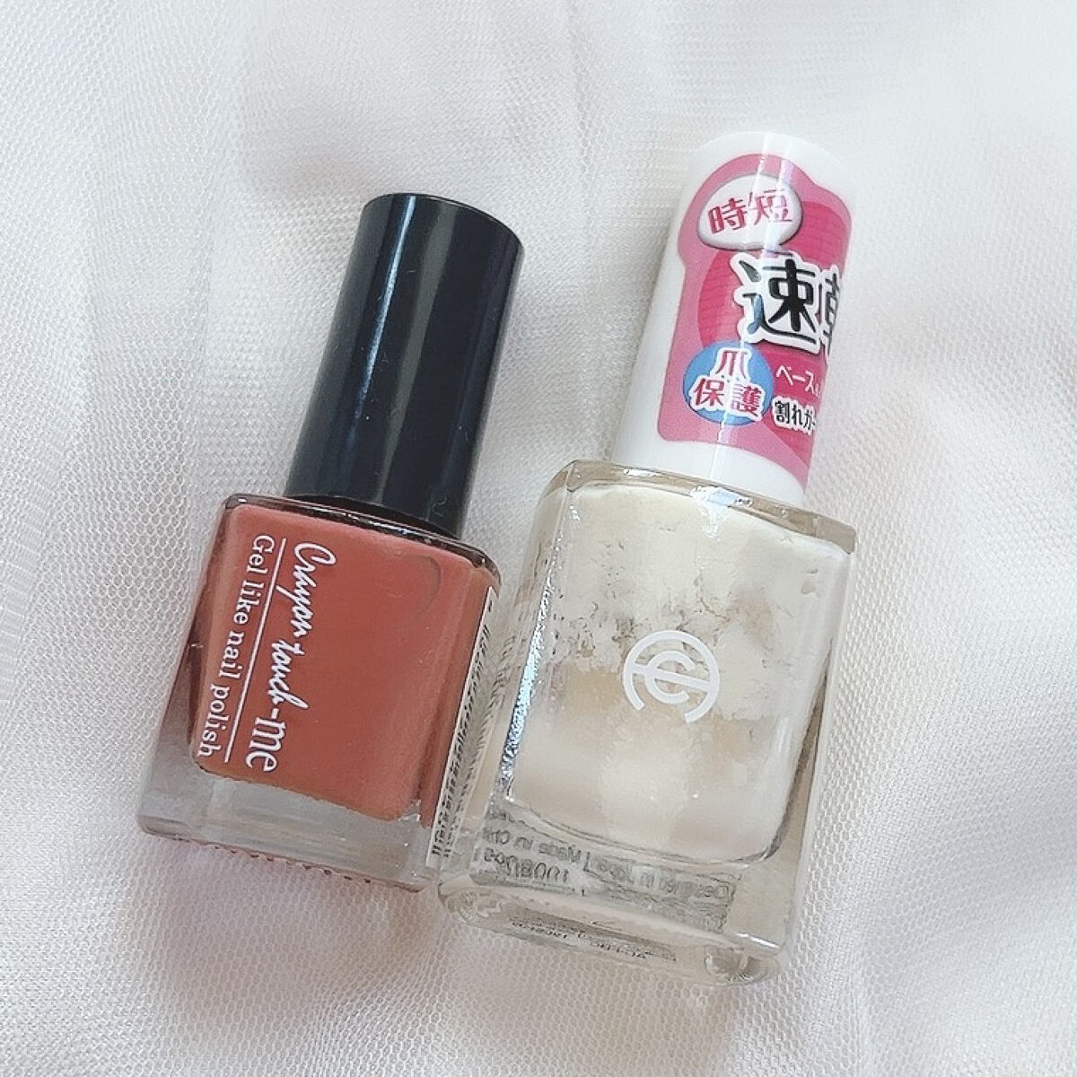 AC クイックドライベース＆ハードナー/AC MAKEUP/ネイルベースコートを使ったクチコミ（2枚目）