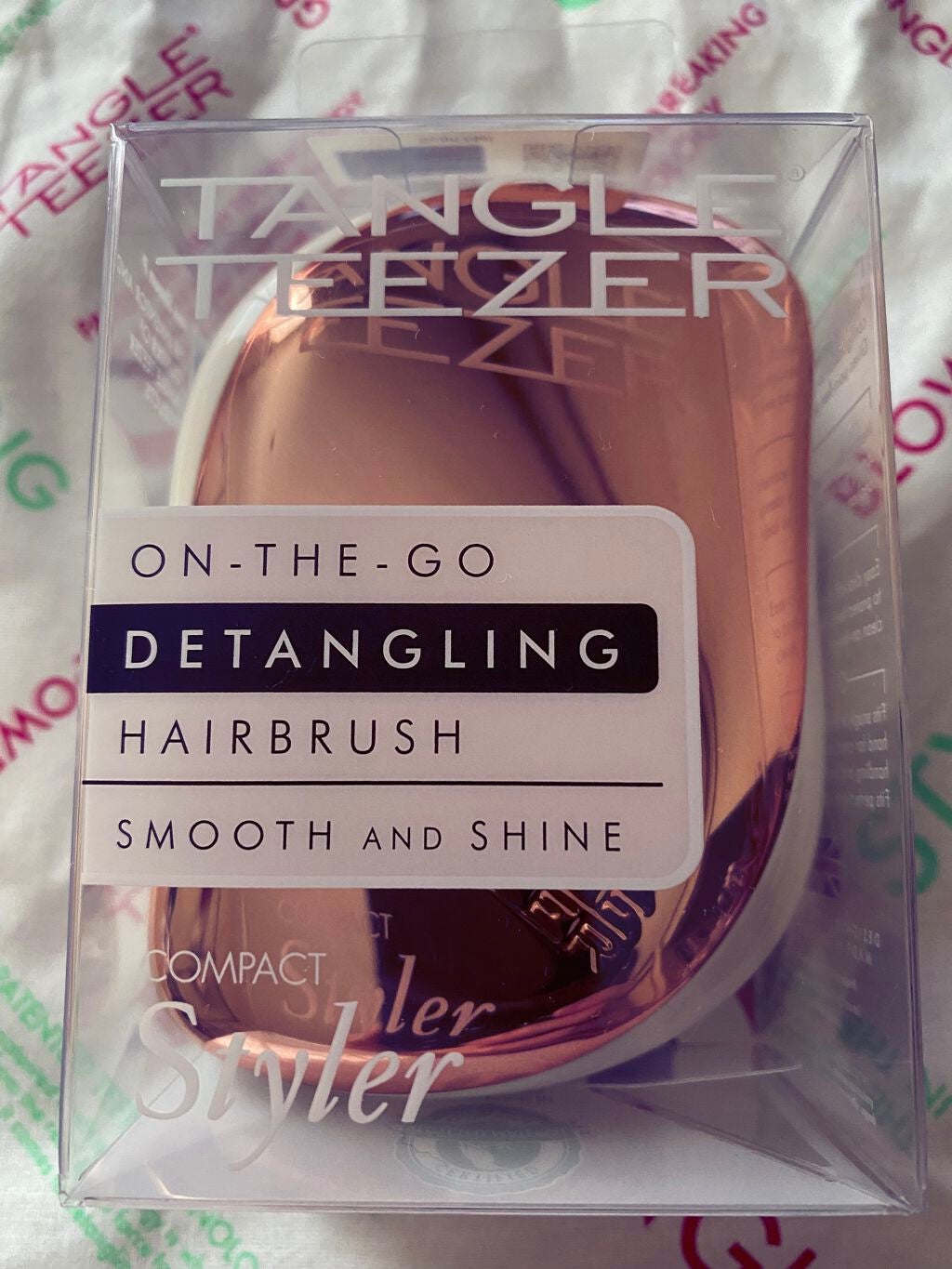 コンパクトスタイラー/TANGLE TEEZER/ヘアブラシを使ったクチコミ(1枚目)