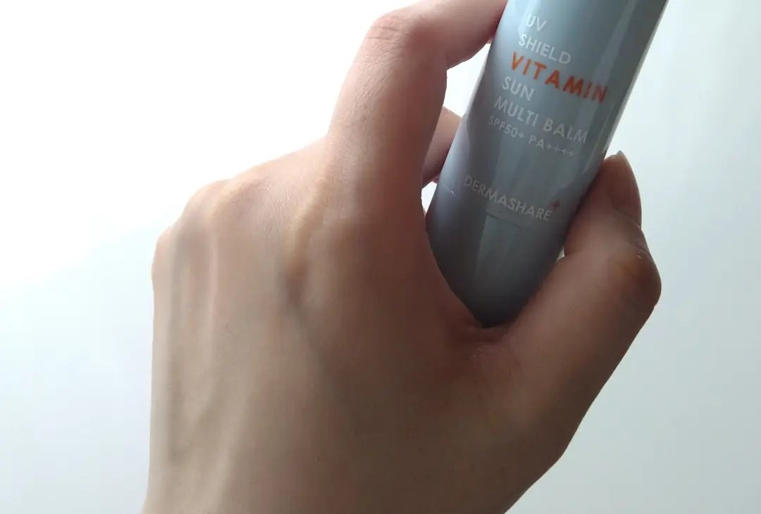 UVシールドビタミンサンマルチバーム/DERMASHARE/日焼け止めクリームを使ったクチコミ（3枚目）