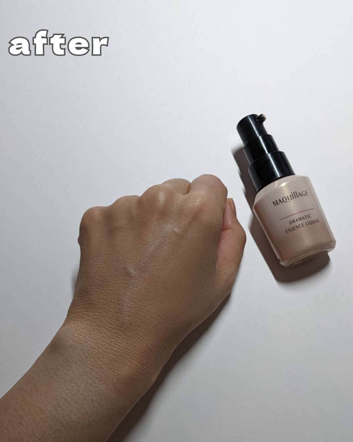 ドラマティックエッセンスリキッド/マキアージュ/リキッドファンデーションを使ったクチコミ(4枚目)