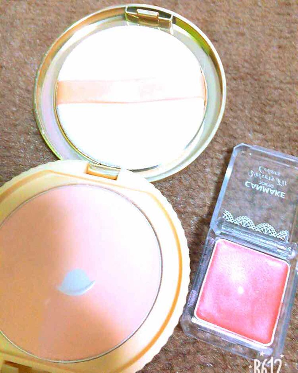 【旧品】マシュマロフィニッシュパウダー/キャンメイク/プレストパウダーを使ったクチコミ(2枚目)