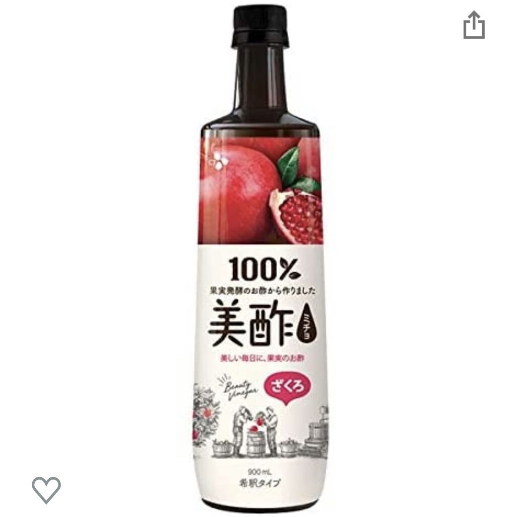 美酢 （希釈タイプ）/美酢(ミチョ)/その他飲むお酢を使ったクチコミ（1枚目）