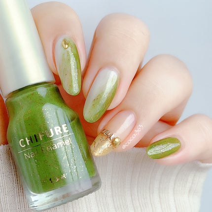 ネイル エナメル/ちふれ/マニキュアを使ったクチコミ(4枚目)