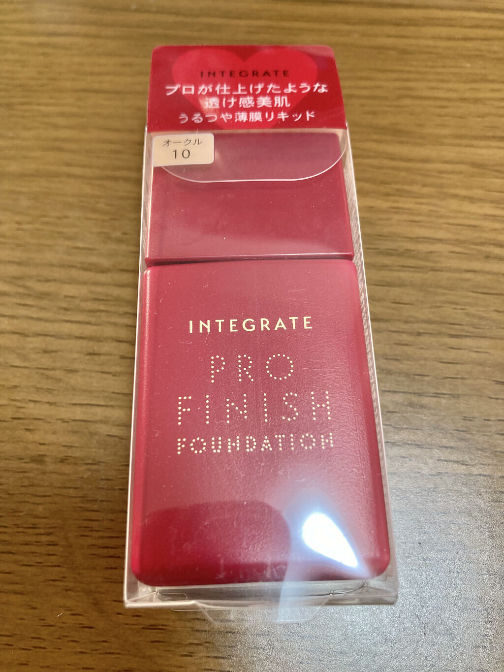 プロフィニッシュリキッド/インテグレート/リキッドファンデーションを使ったクチコミ（1枚目）