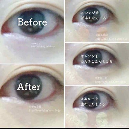 アンダーアイブライトナー/ケサランパサラン/パレットコンシーラーを使ったクチコミ(4枚目)