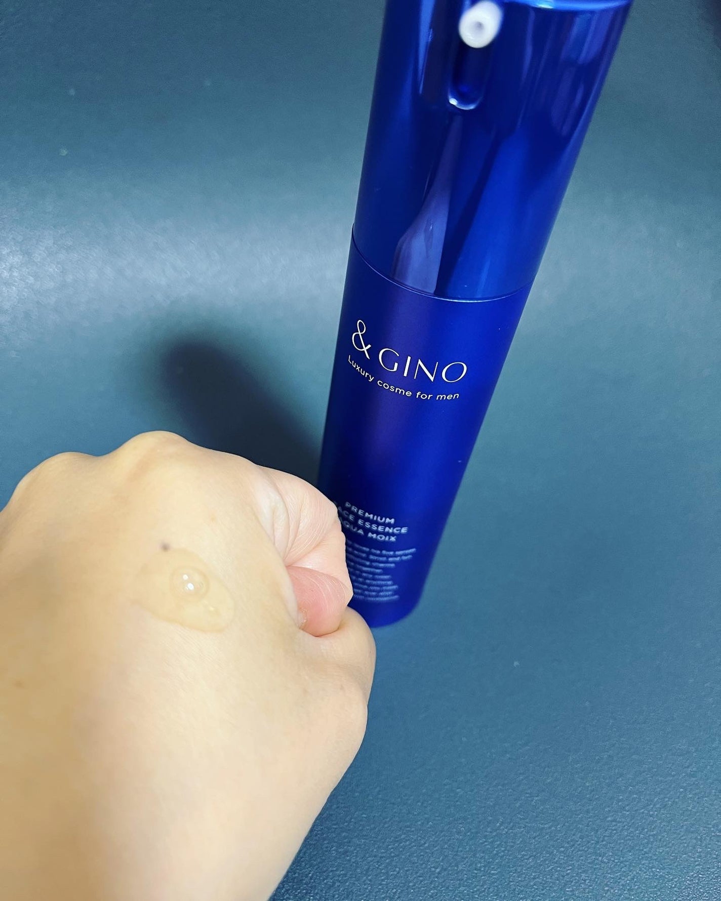 プレミアム フェイス エッセンス アクアモイス/&GINO/美容液を使ったクチコミ(2枚目)