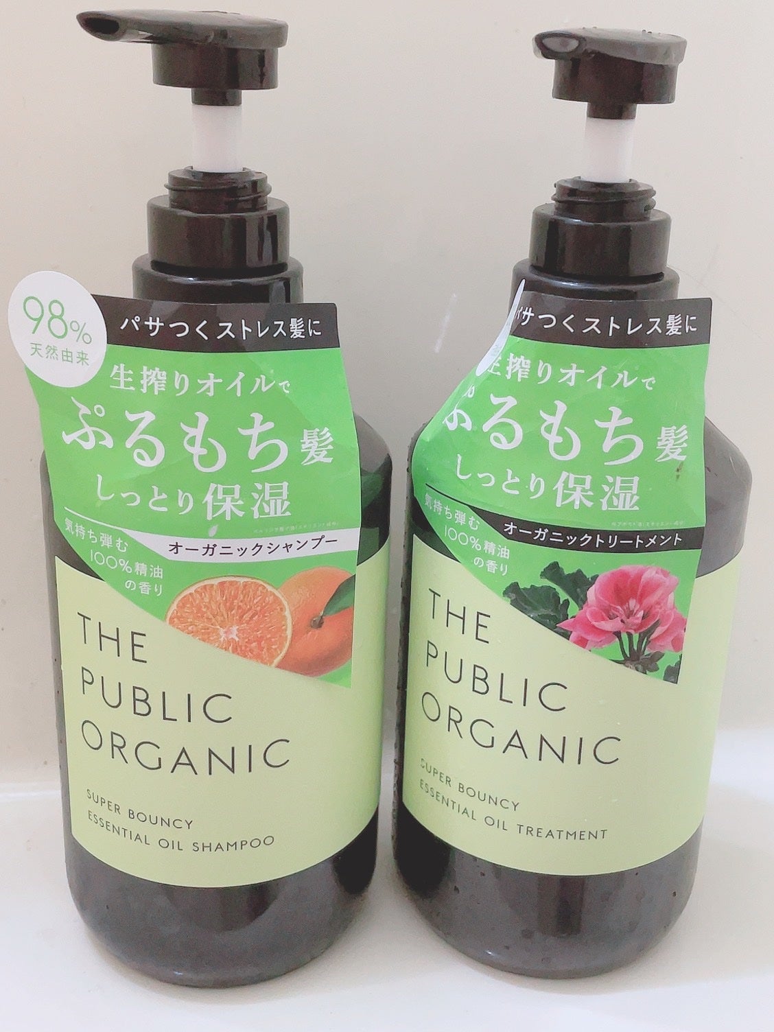 スーパーバウンシー DM シャンプー/DM ヘア トリートメント/THE PUBLIC ORGANIC/市販シャンプーを使ったクチコミ(1枚目)