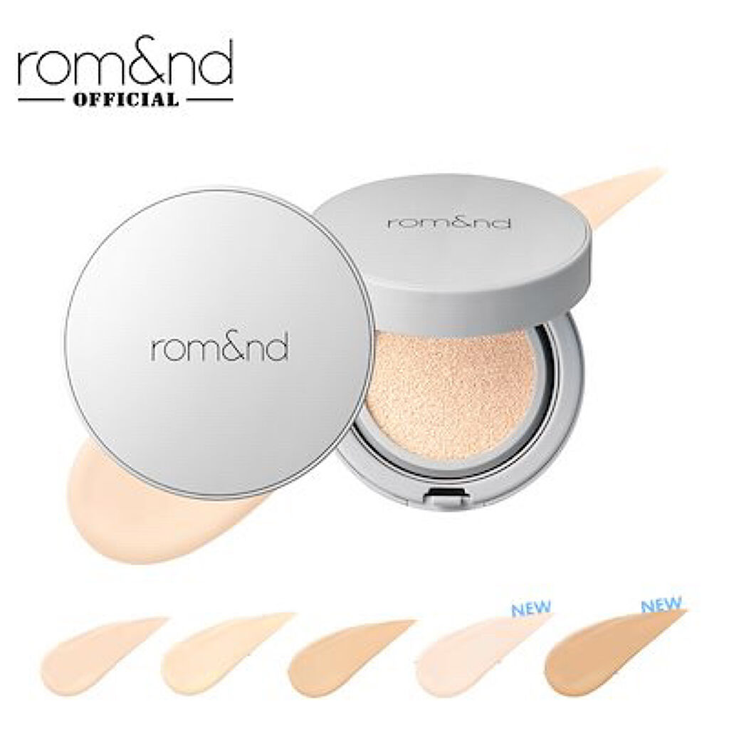ゼロクッション/rom&nd/クッションファンデーションを使ったクチコミ（1枚目）