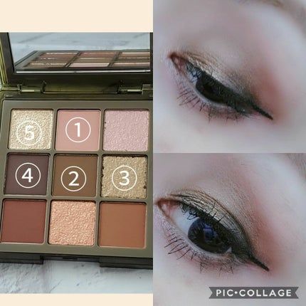 Haze Obsessions/Huda Beauty/アイシャドウパレットを使ったクチコミ(4枚目)