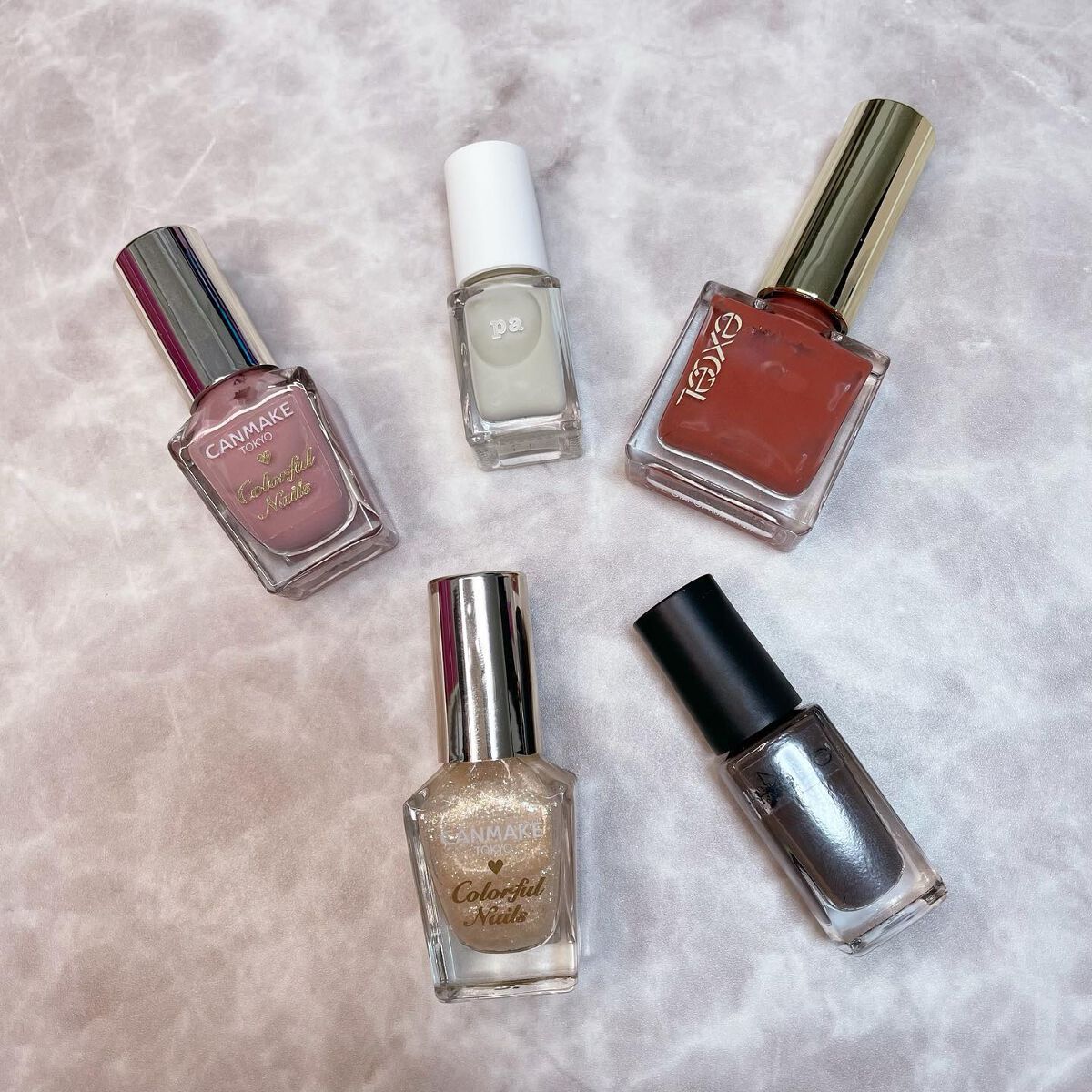 カラフルネイルズ/キャンメイク/マニキュアを使ったクチコミ(4枚目)