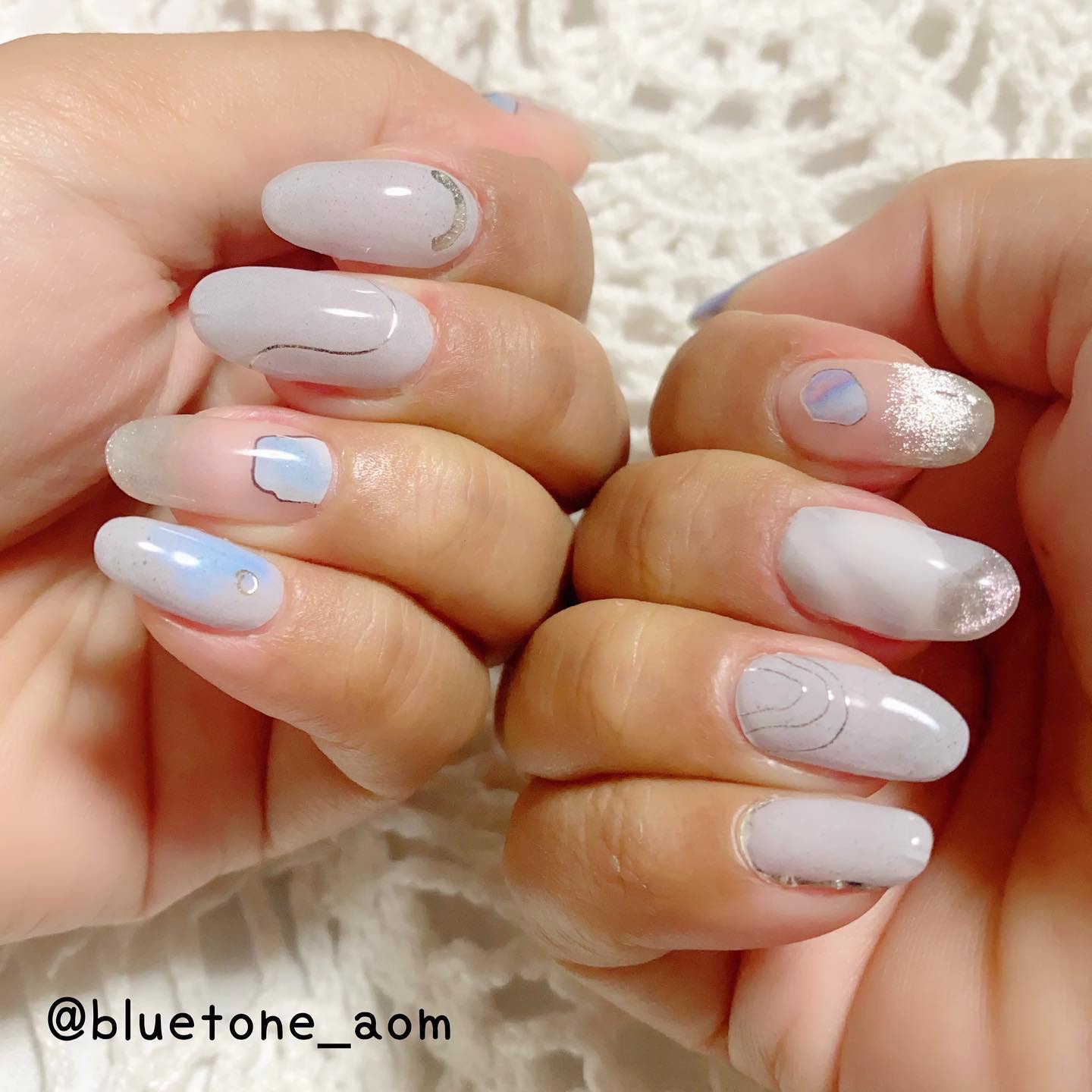 ジェルネイルシール/キャンドゥ/ネイルシールを使ったクチコミ（2枚目）