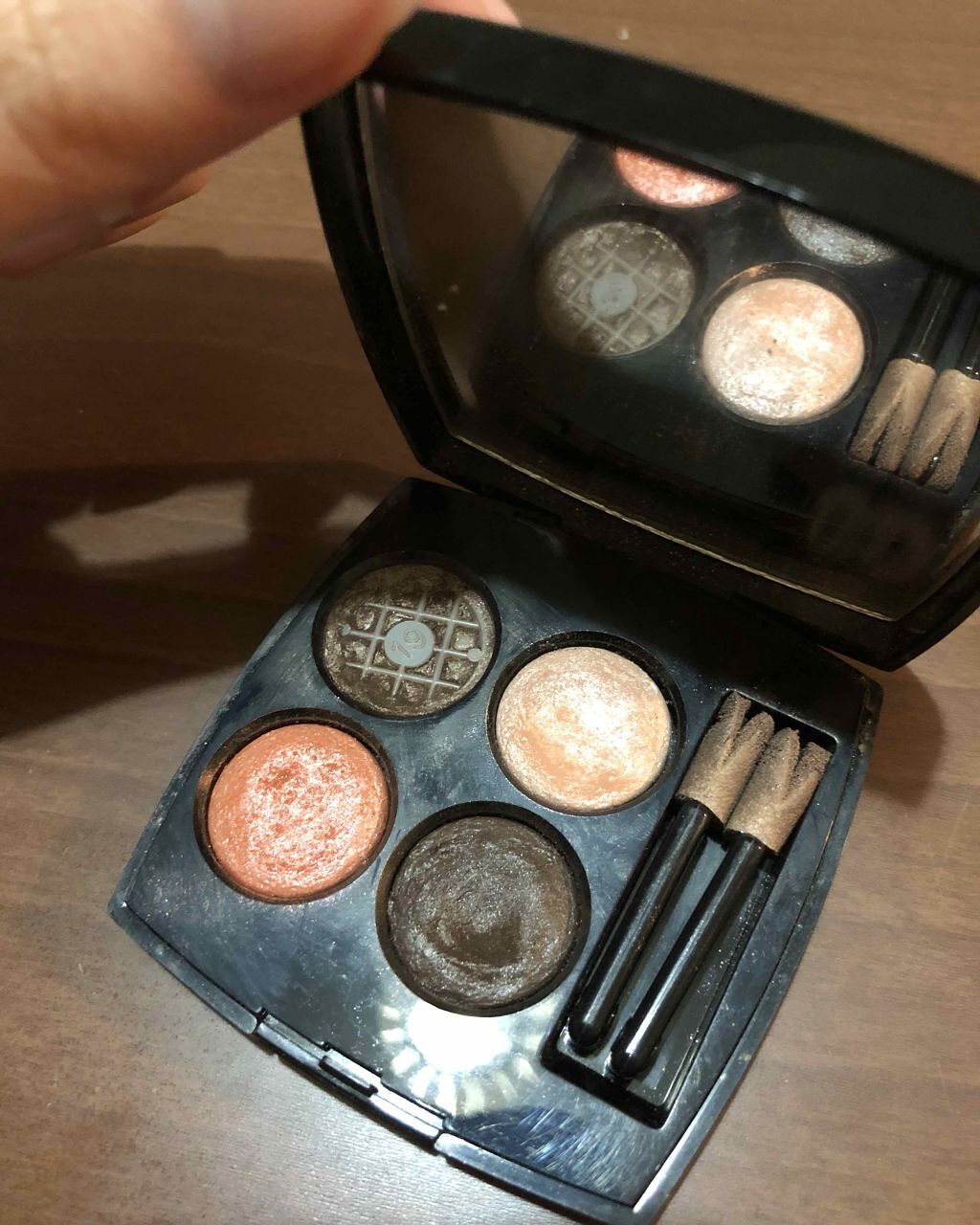 レ キャトル オンブル 204 ティセ ヴァンドーム/CHANEL/アイシャドウパレットを使ったクチコミ（1枚目）