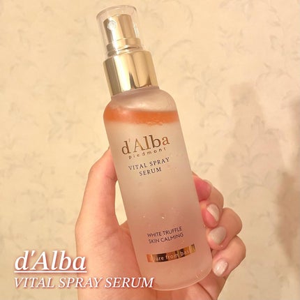 ダルバ ホワイトトリュフバイタルスプレーセラム/ダルバ/ミスト状化粧水を使ったクチコミ(1枚目)