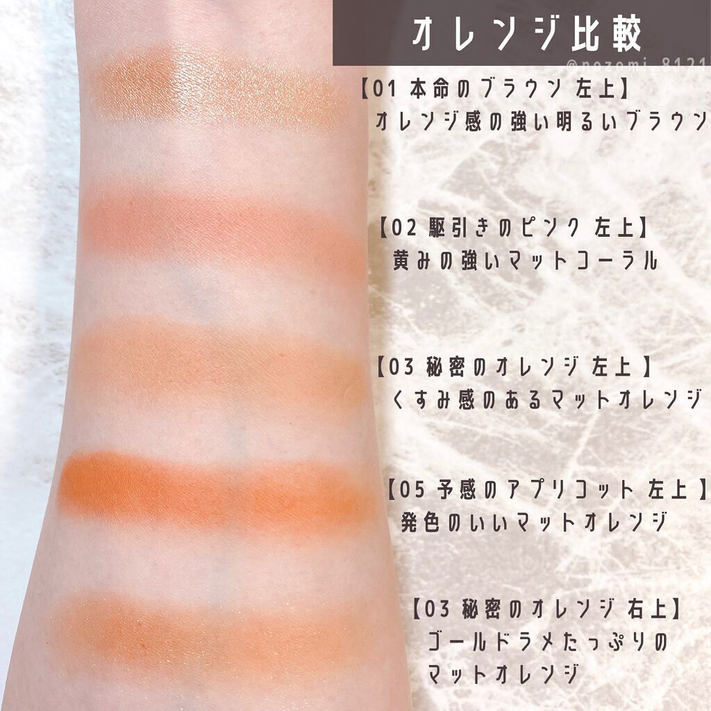 THE アイパレR/b idol/アイシャドウパレットを使ったクチコミ(4枚目)