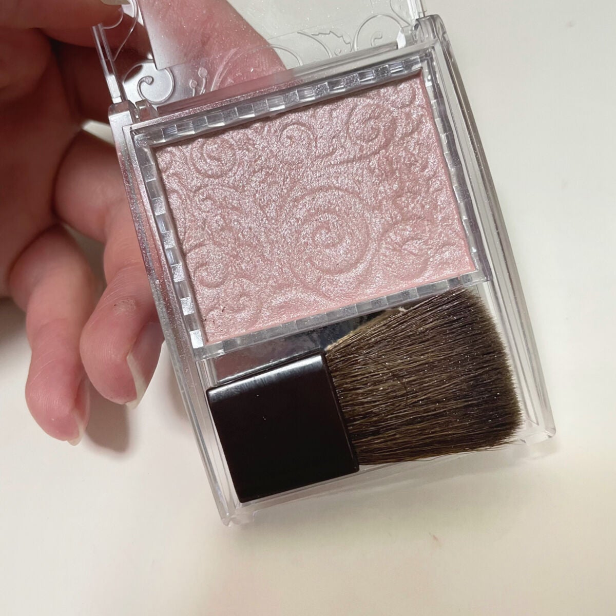 パールグロウハイライト/CEZANNE/パウダーハイライトを使ったクチコミ(2枚目)