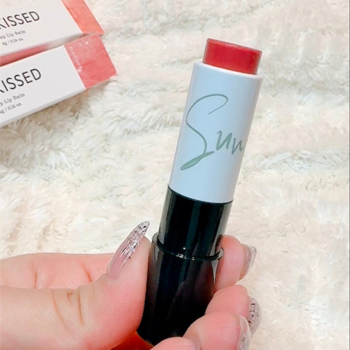 サンキスド プランプ リップバーム/shaishaishai/リップバームを使ったクチコミ(5枚目)