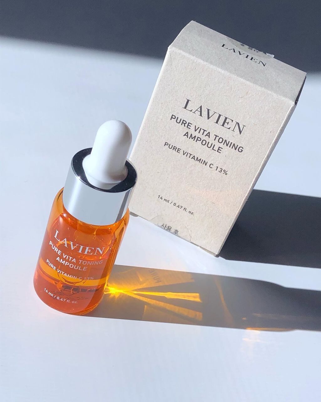 ビタトーニングアンプル/LAVIEN/美容液を使ったクチコミ(1枚目)