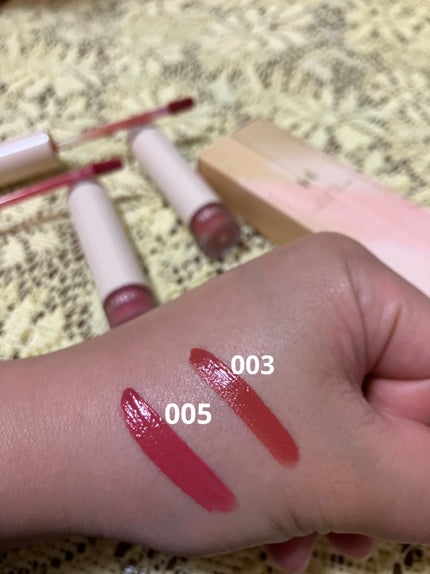 スリムフィットリキッドベルベット/hince/口紅を使ったクチコミ(2枚目)