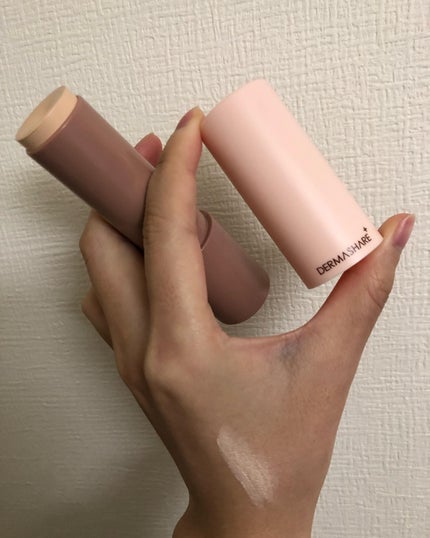 ヴィーガンナチュラルカバースティックファンデーション/DERMASHARE/その他ファンデーションを使ったクチコミ(2枚目)